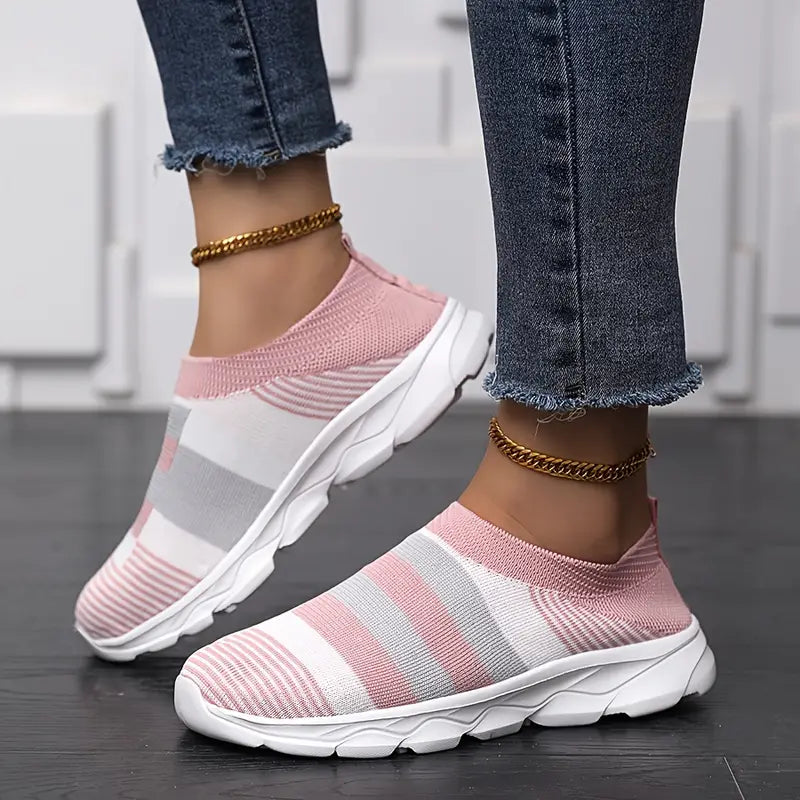 Basket à Enfiler Chaussette Rayée — Chaussettes Sandalo, vue 2