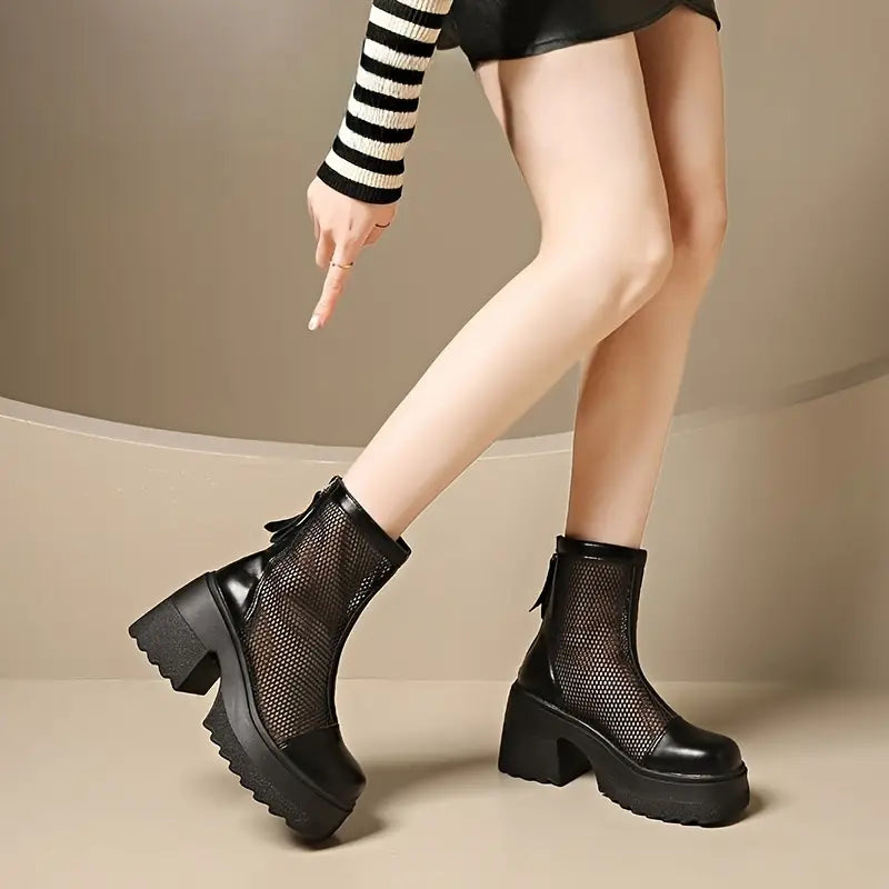 Bottes en Mesh™ — Chaussures Casual Femme Sandalo, vue 2