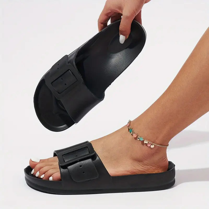 Chaussons à Boucle Réglable — Chaussons Sandalo, vue 1