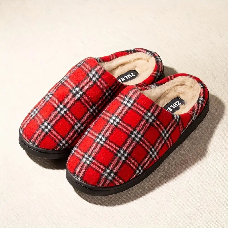 Chaussons d'Hiver Confort à Carreaux™ — Chaussons Sandalo, vue 1