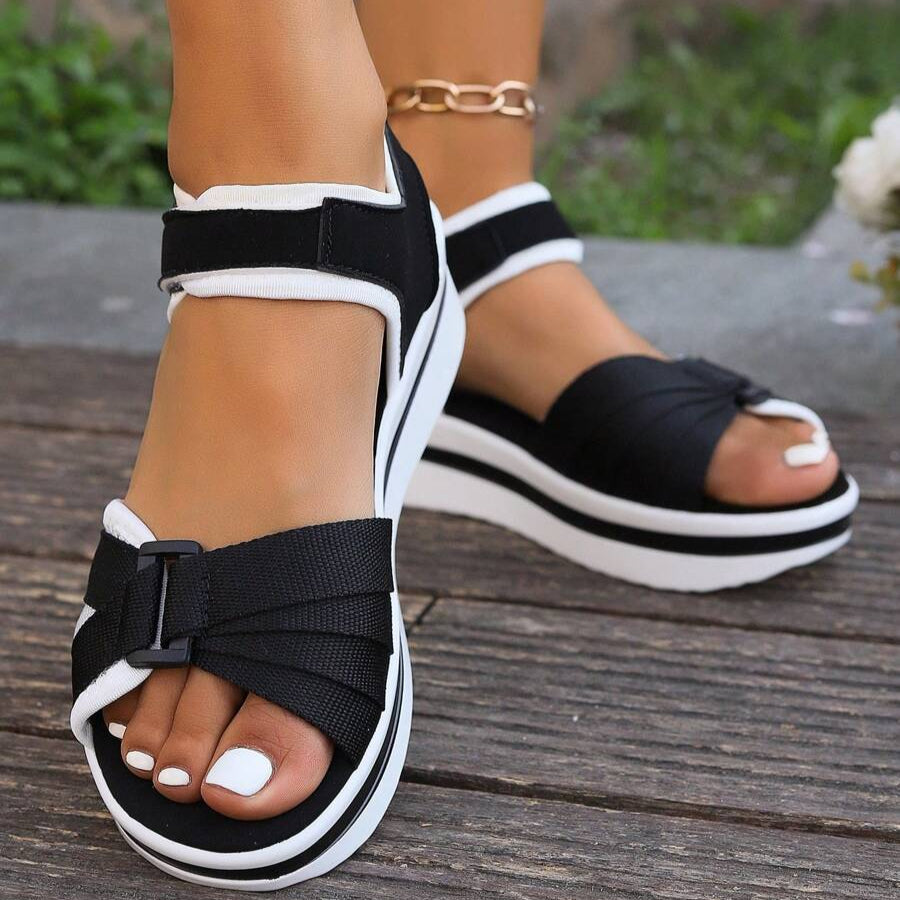 Espadrille Compensée Large — Espadrilles Sandalo, vue 1