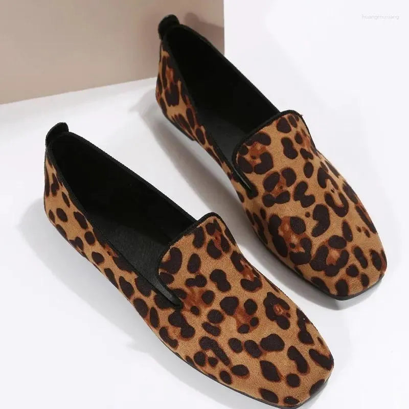 Chaussures Plates Léopard — Chaussures Sandalo, vue 2