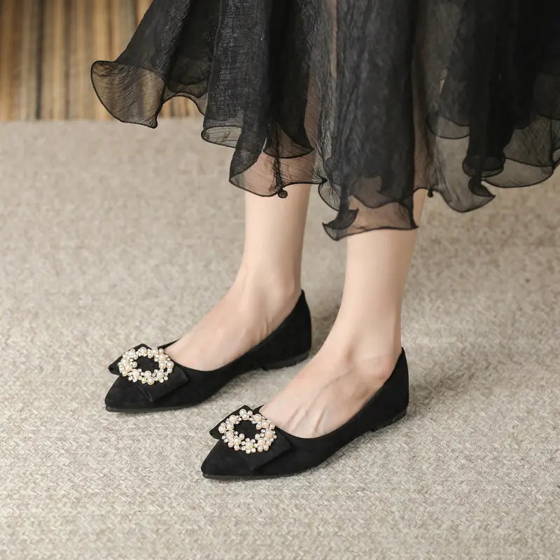 Ballerines Perles Eleanor — Ballerines Sandalo, vue 2