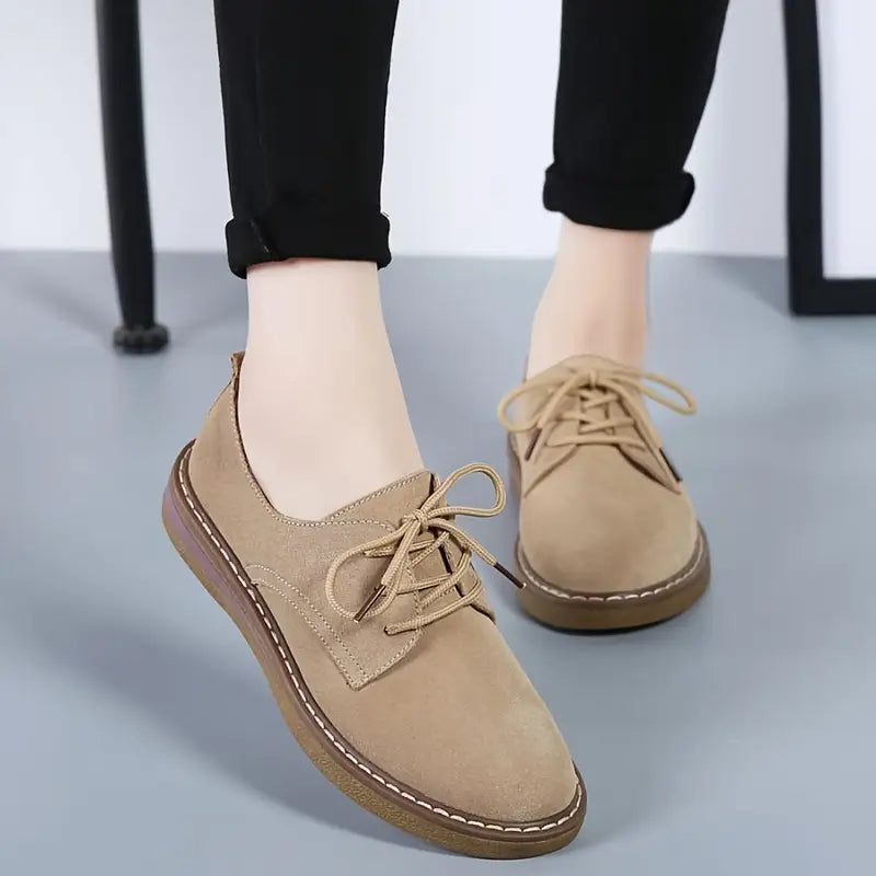 Mocassins en Daim City Femme™ — Chaussures Casual Femme Sandalo, vue 2
