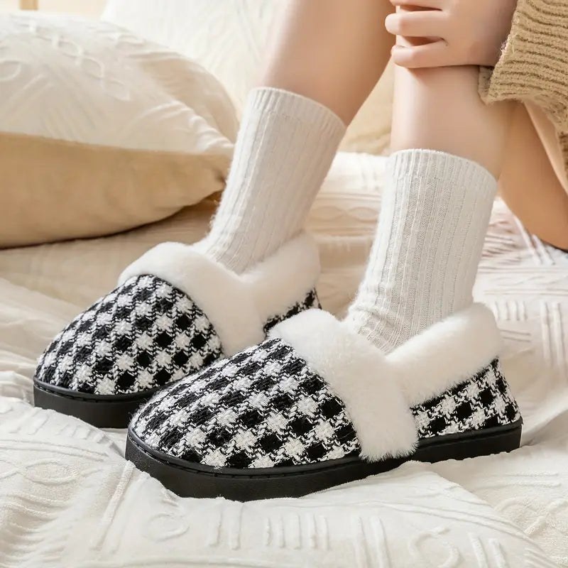 Chaussons Pied-de-Poule™ — Chaussons Sandalo, vue 1