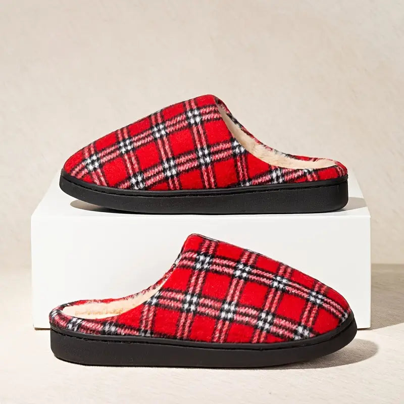 Chaussons d'Hiver Confort à Carreaux™ — Chaussons Sandalo, vue 2