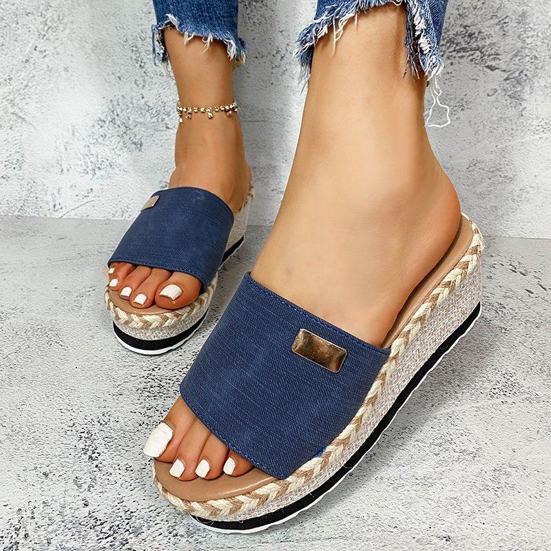 Compensées Soleil Luxe™ — Chaussures Compensées Sandalo, vue 1