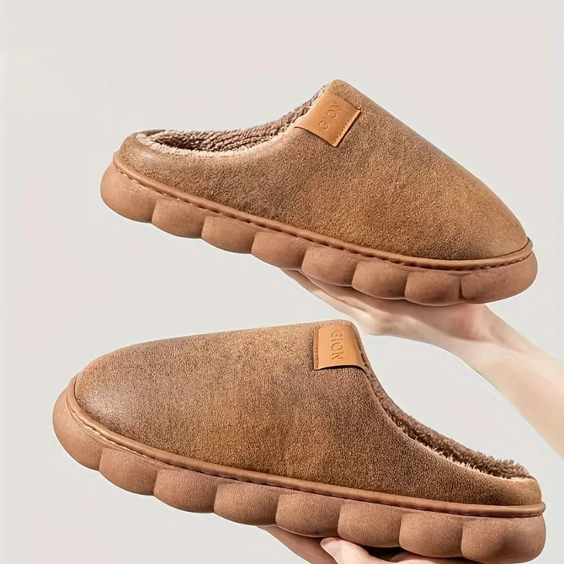 Chaussons Chauds en Coton Homme — Chaussons Sandalo, vue 2