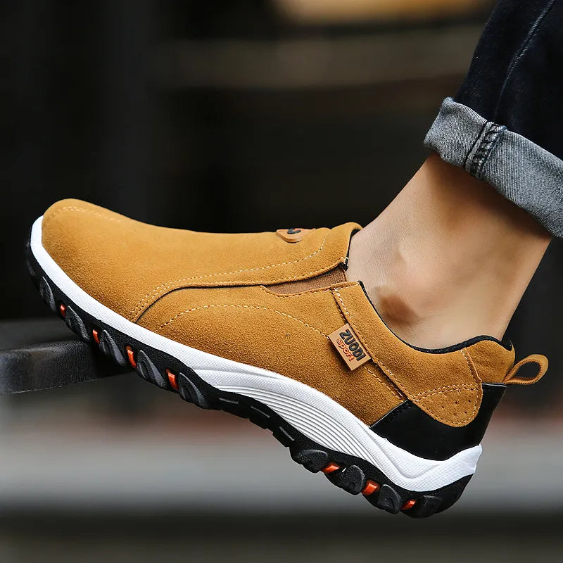 Baskets Mocassins en Daim — Baskets Sandalo, vue 2