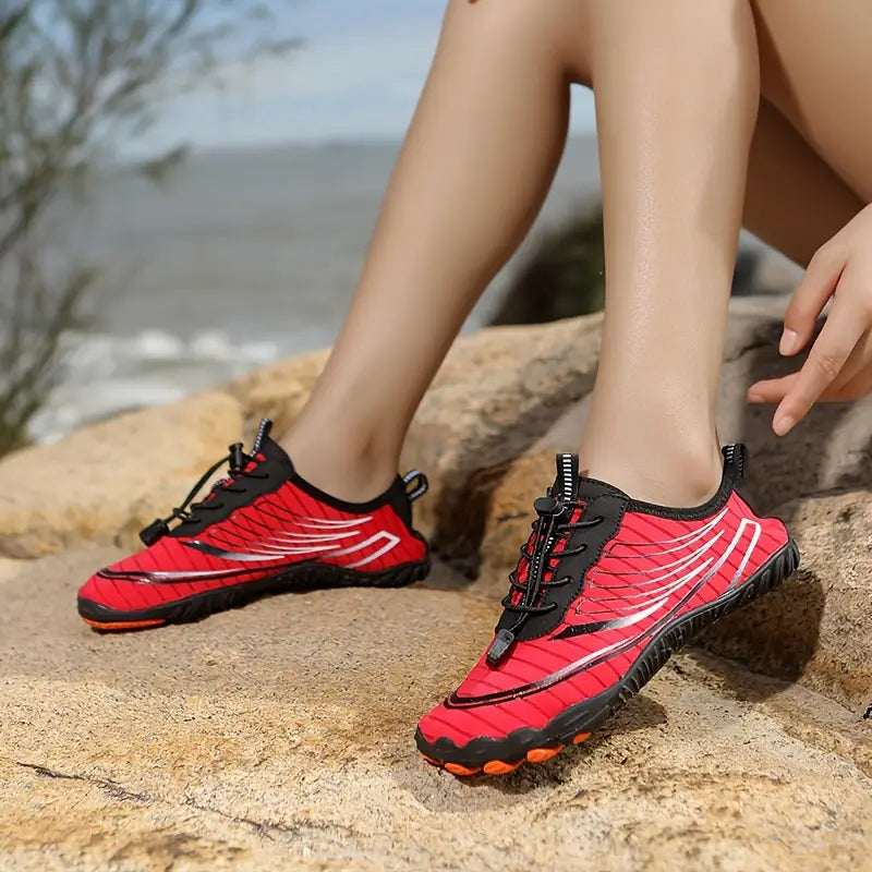 Chaussures Barefoot Cramoisi — Chaussures Barefoot Sandalo, vue 2