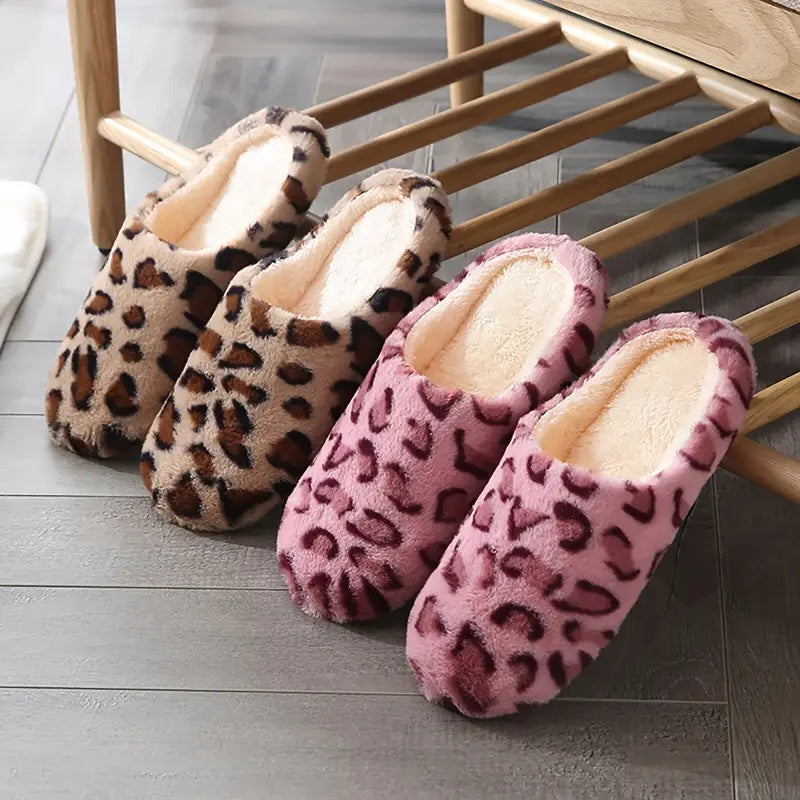 Chaussons à Motif Léopard — Chaussons Sandalo, vue 2