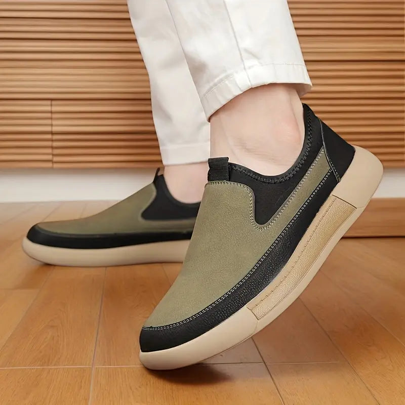 Chaussures Casual à Enfiler Homme™ — Chaussures à Bout Large Sandalo, vue 2