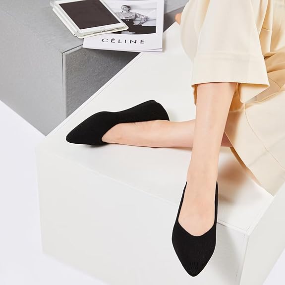 Ballerines en Maille Valencia — Ballerines Sandalo, vue 2