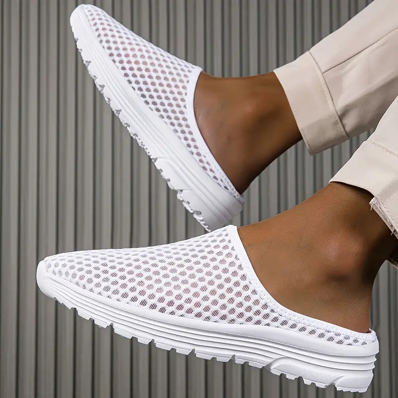 Sabots à Enfiler en Mesh Walk™ — Chaussures à Bout Large Sandalo, vue 2