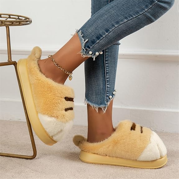 Chaussons Peluche Patte de Chat — Chaussons Sandalo, vue 2