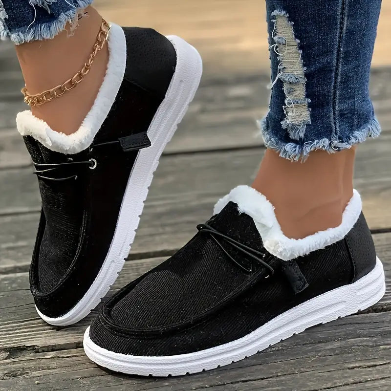 Mocassins Orthopédiques en Fourrure™ — Chaussures à Bout Large Sandalo, vue 2