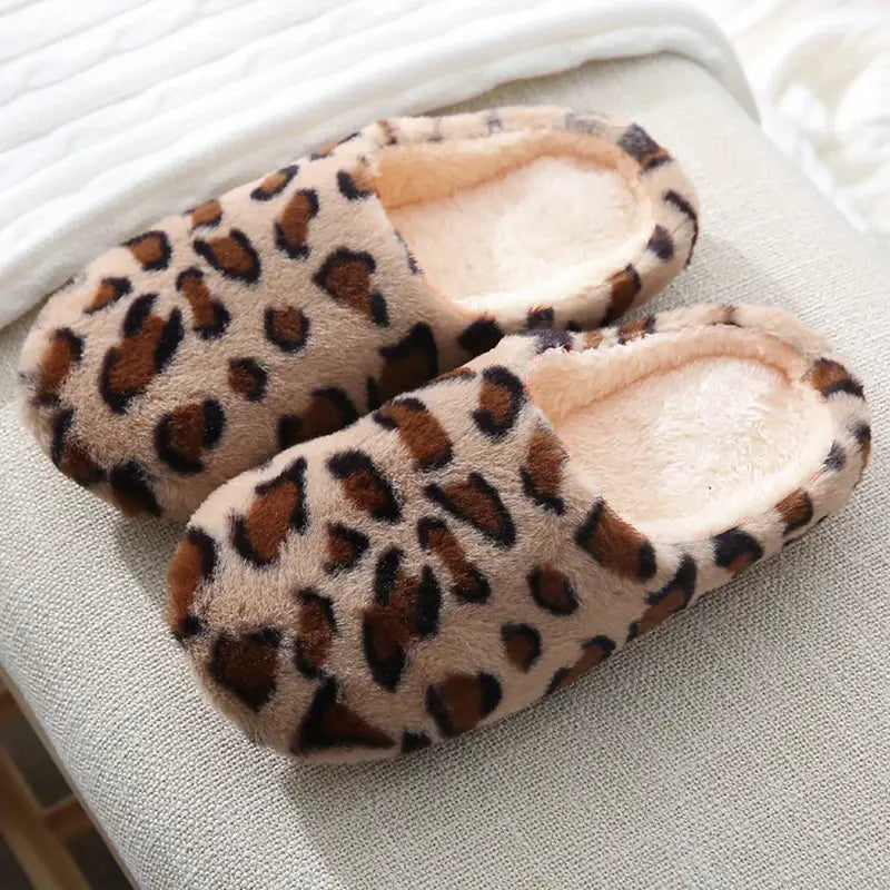 Chaussons à Motif Léopard — Chaussons Sandalo, vue 1
