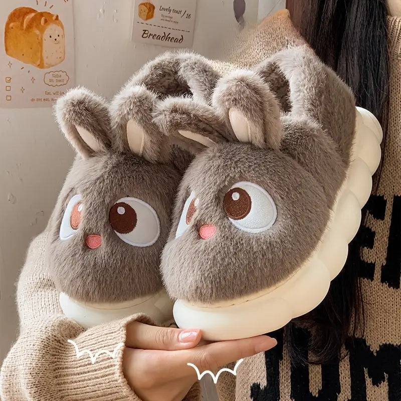Chaussons Peluche Lapin — Chaussons Sandalo, vue 1