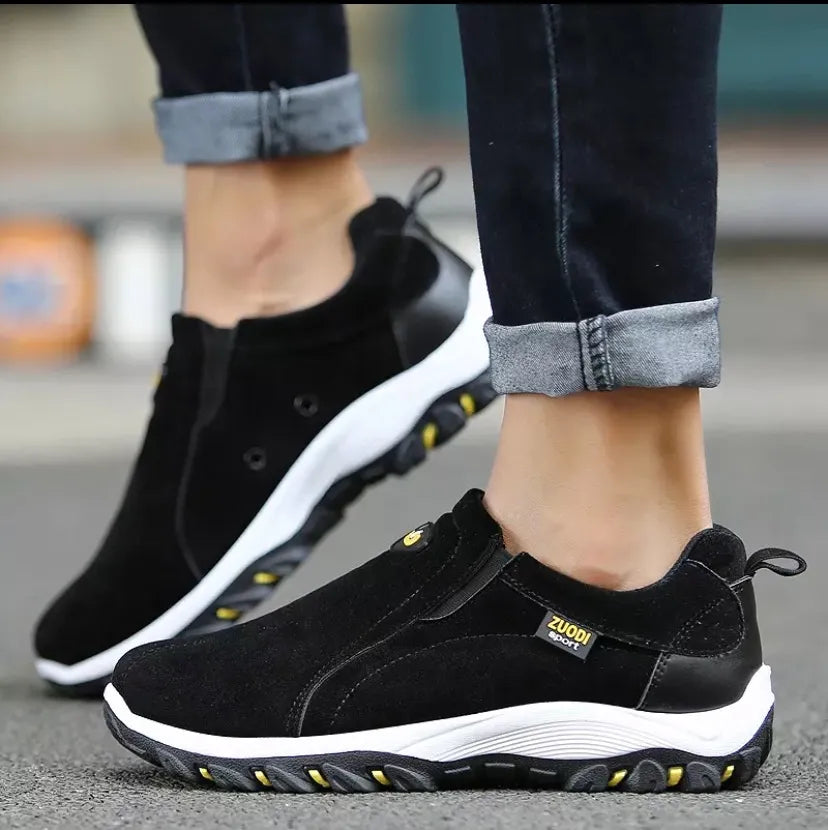Baskets Mocassins en Daim — Baskets Sandalo, vue 1