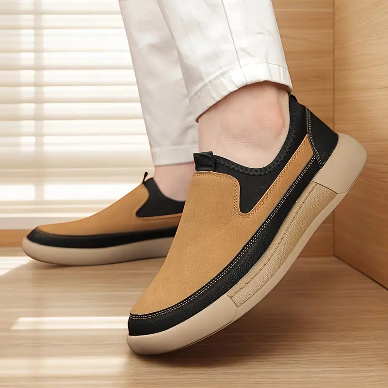 Chaussures Casual à Enfiler Homme™ — Chaussures à Bout Large Sandalo, vue 1