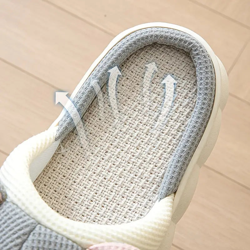 Chaussons Claquettes Éléphant™ — Chaussons Sandalo, vue 2