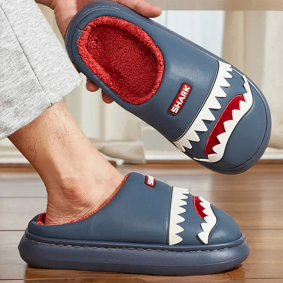 Chaussons Shark en Fourrure — Chaussons Sandalo, vue 1