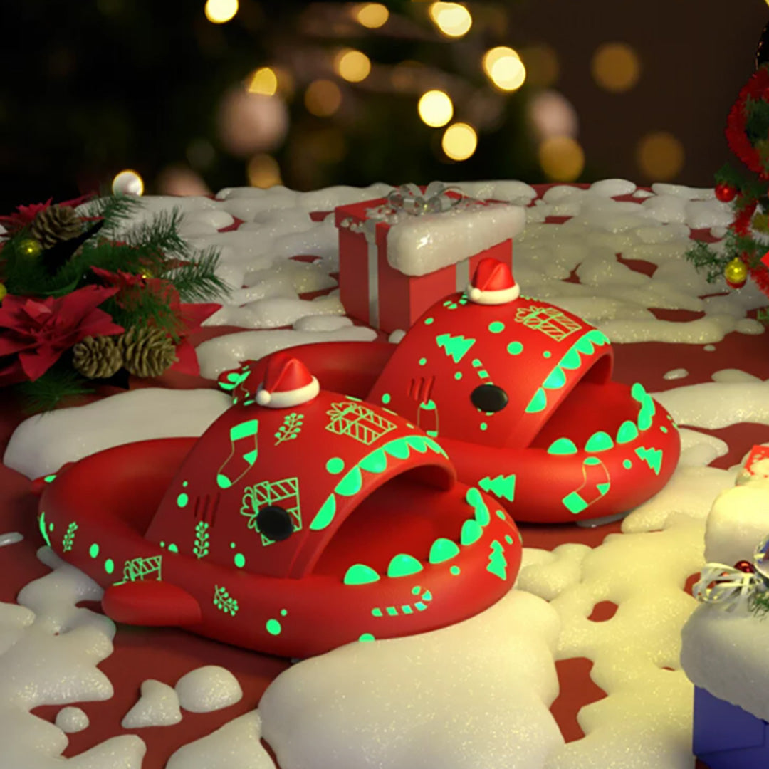 Shark Slides de Noël™ — Claquettes Sandalo, vue 1