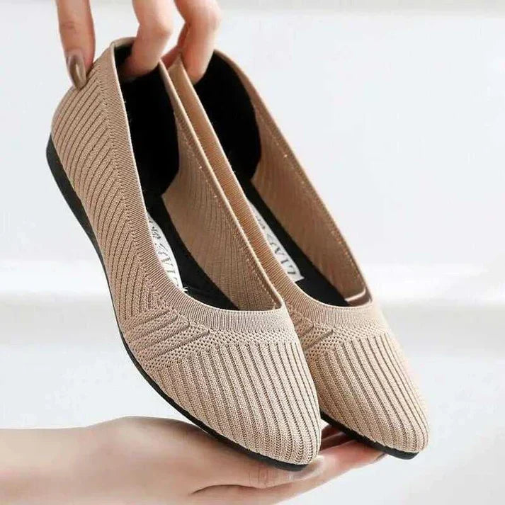 Ballerines en Maille Extensible Hazel — Ballerines Sandalo, vue 2