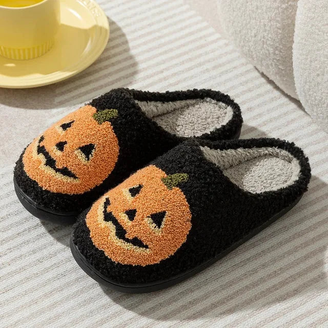 Chaussons Citrouille Halloween — Chaussons Sandalo, vue 2
