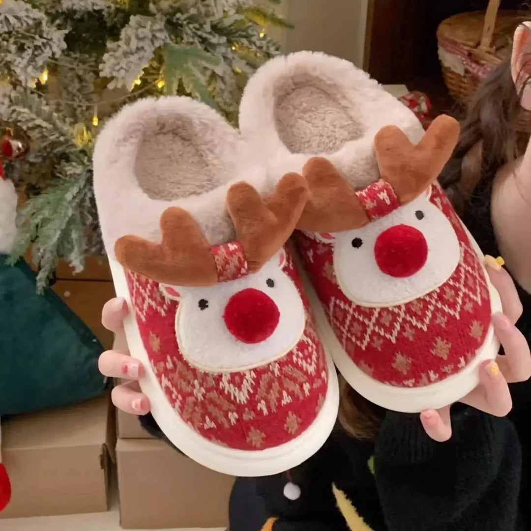 Chaussons en Coton de Noël — Chaussons Sandalo, vue 1