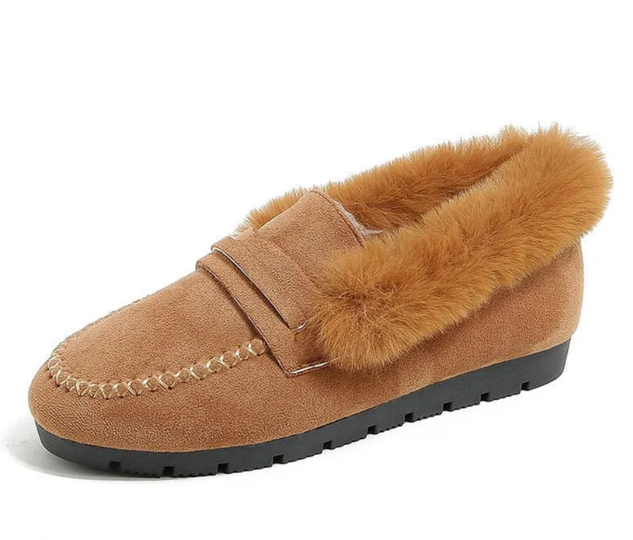 Mocassins Fur Haven™ — Chaussures à Bout Large Sandalo, vue 2
