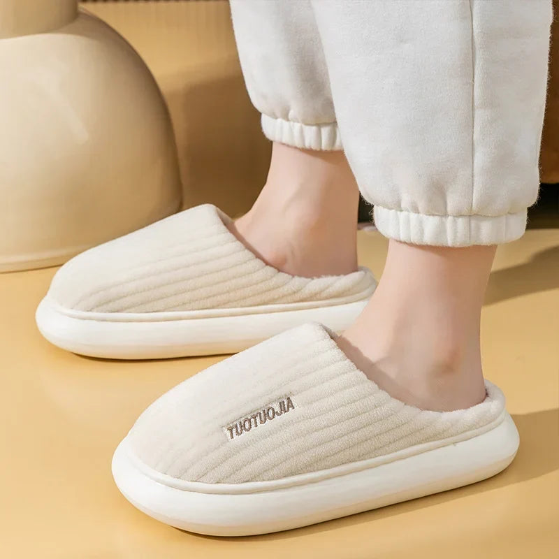 Chaussons Rayés à Mémoire de Forme — Chaussons Sandalo, vue 1