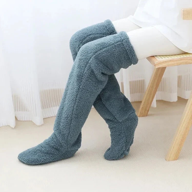 Chaussettes Longues Duveteuses d'Hiver™ — Chaussettes Sandalo, vue 1