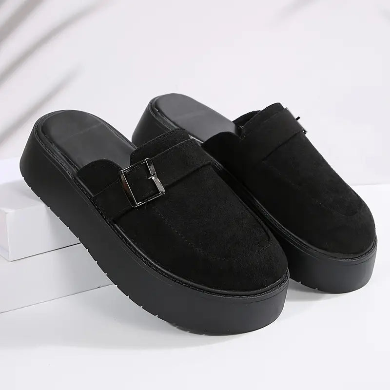 Mules Plateformes à Boucle Midnight — Mules Sandalo, vue 2
