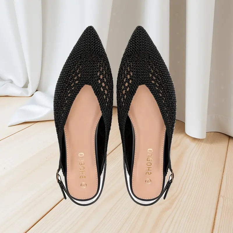 Ballerines Slingback en Mesh Delphine — Ballerines Sandalo, vue 2