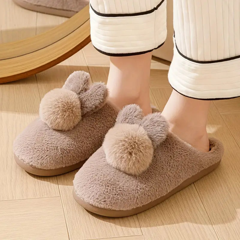 Chaussons Lapin à Pompon™ — Chaussons Sandalo, vue 1
