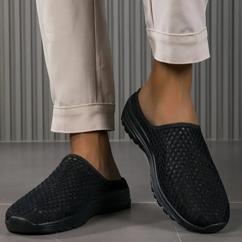 Sabots à Enfiler en Mesh Walk™ — Chaussures à Bout Large Sandalo, vue 1