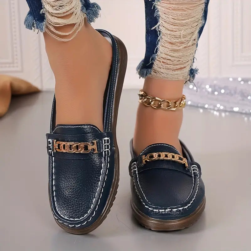Mocassins à Chaîne Clementine — Mocassins Sandalo, vue 1