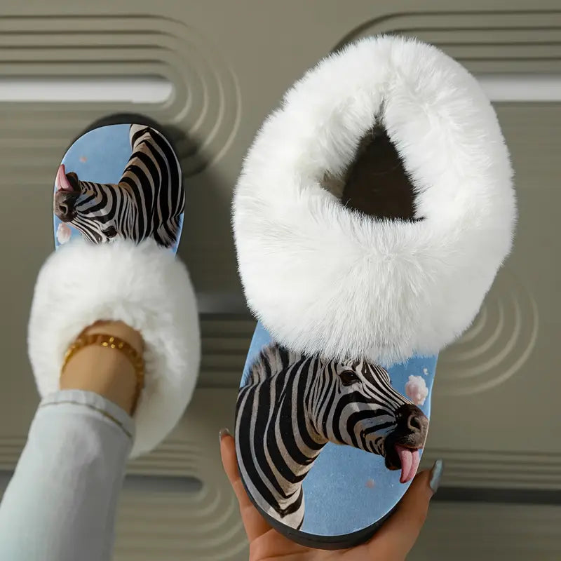 Chaussons Douillets Zèbre™ — Sandales Sandalo, vue 2
