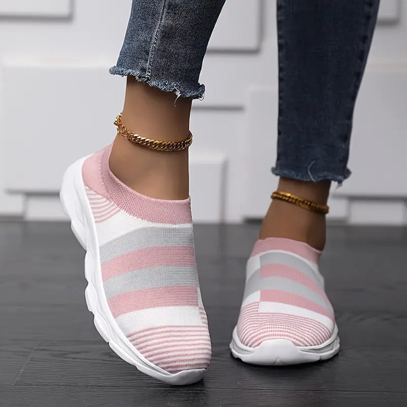 Basket à Enfiler Chaussette Rayée — Chaussettes Sandalo, vue 1