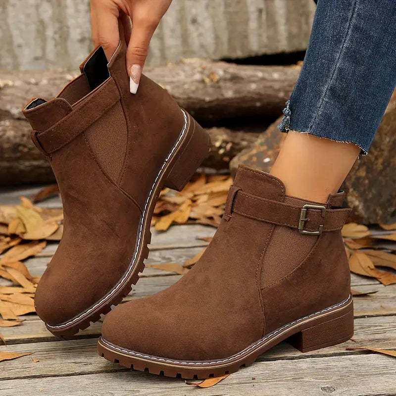 Bottines en Daim Rustic Charm™ — Bottes d'Hiver Sandalo, vue 2