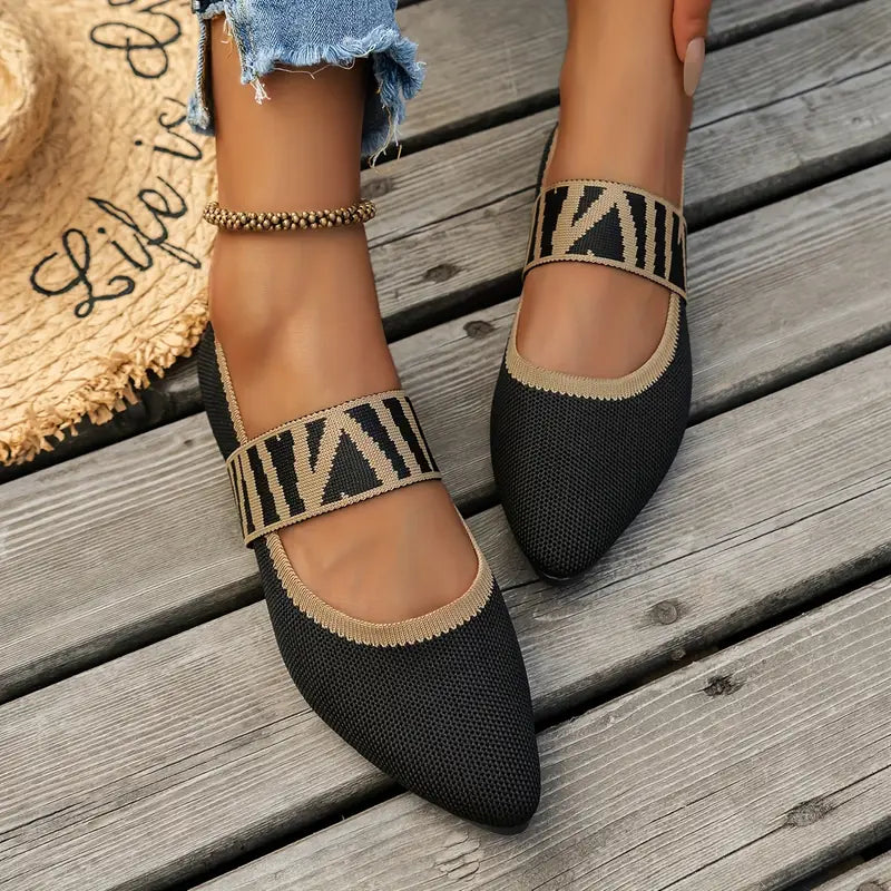 Ballerines Pointues Confortables — Ballerines Sandalo, vue 1