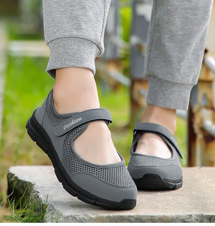 Chaussures à Enfiler en Mesh Femme — Chaussures Sandalo, vue 1