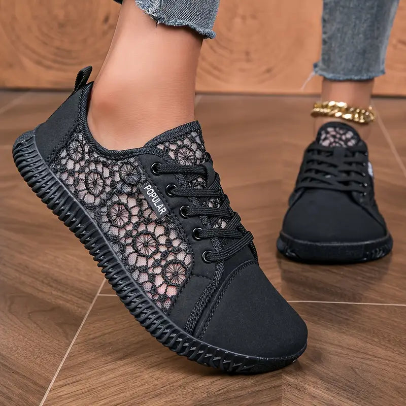 Chaussures à Bout Large Lacées Breeze™ — Chaussures de Soignant Sandalo, vue 2