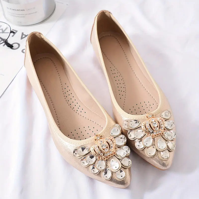 Ballerines à Strass Vivienne — Ballerines Sandalo, vue 2