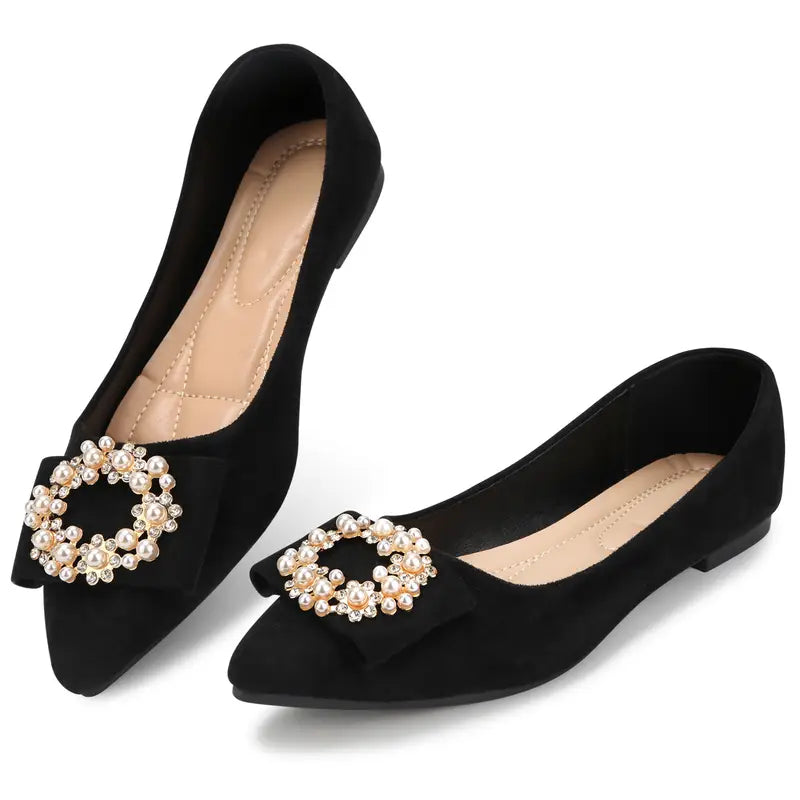 Ballerines Perles Eleanor — Ballerines Sandalo, vue 1