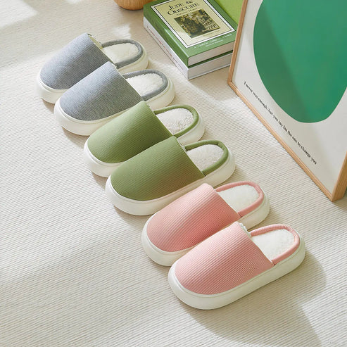 Chaussons d'Hiver Douillets en Maille — Chaussons Sandalo, vue 1