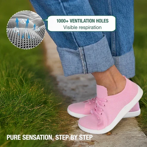 Baskets à Bout Large Claudette™ — Chaussures Barefoot Sandalo, vue 2