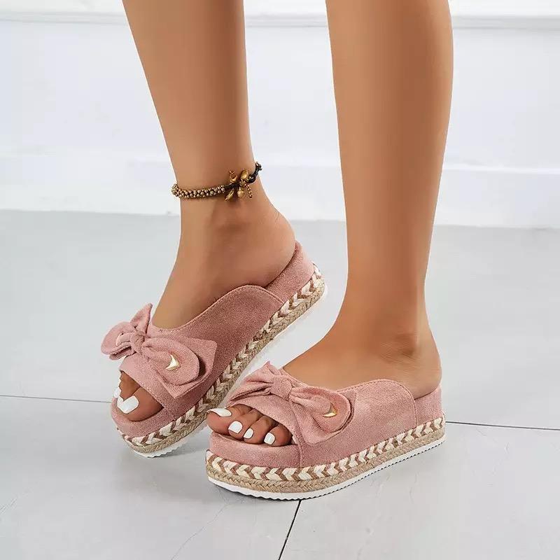 Plateformes à Ruban Eloise — Chaussures à Plateforme Sandalo, vue 1